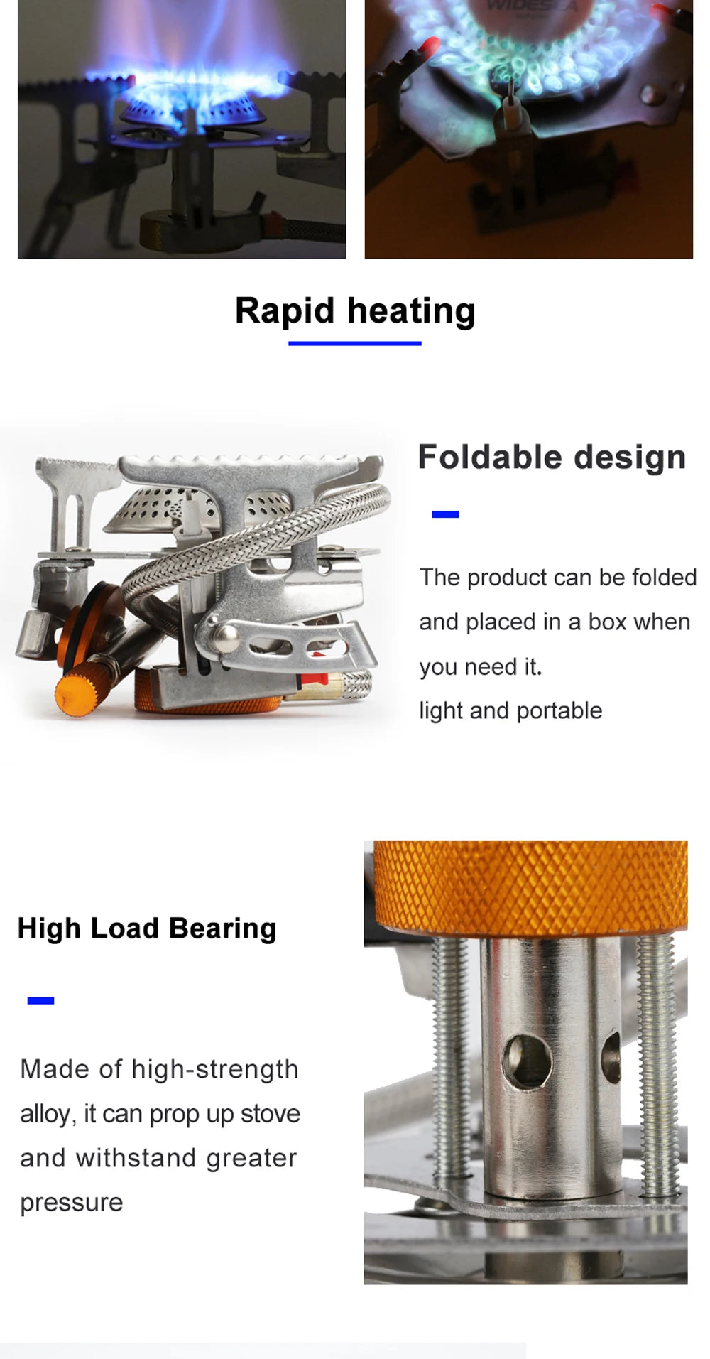 camping gas stove or burner.