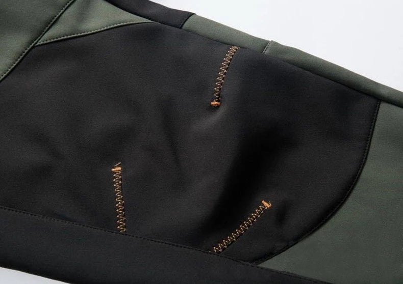 LNGXO Thick Warm Fleece Hiking Pants