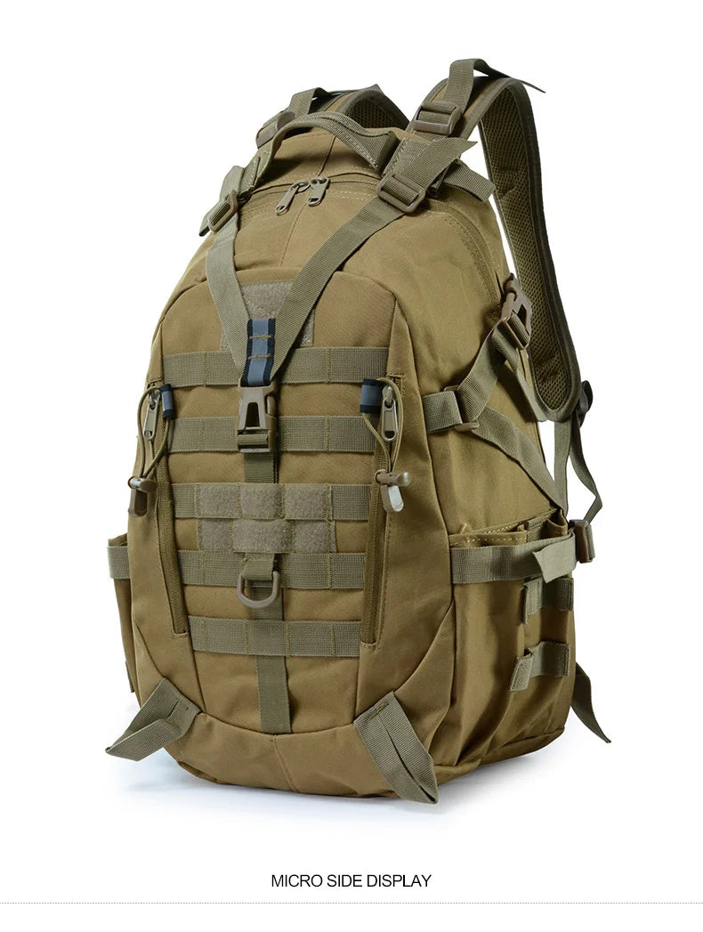 Camping Backpack Men's Bag Travel Bags Tactical Molle Climbing