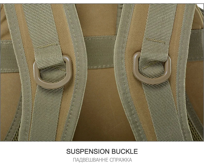 Camping Backpack Men's Bag Travel Bags Tactical Molle Climbing