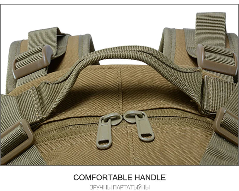 Camping Backpack Men's Bag Travel Bags Tactical Molle Climbing