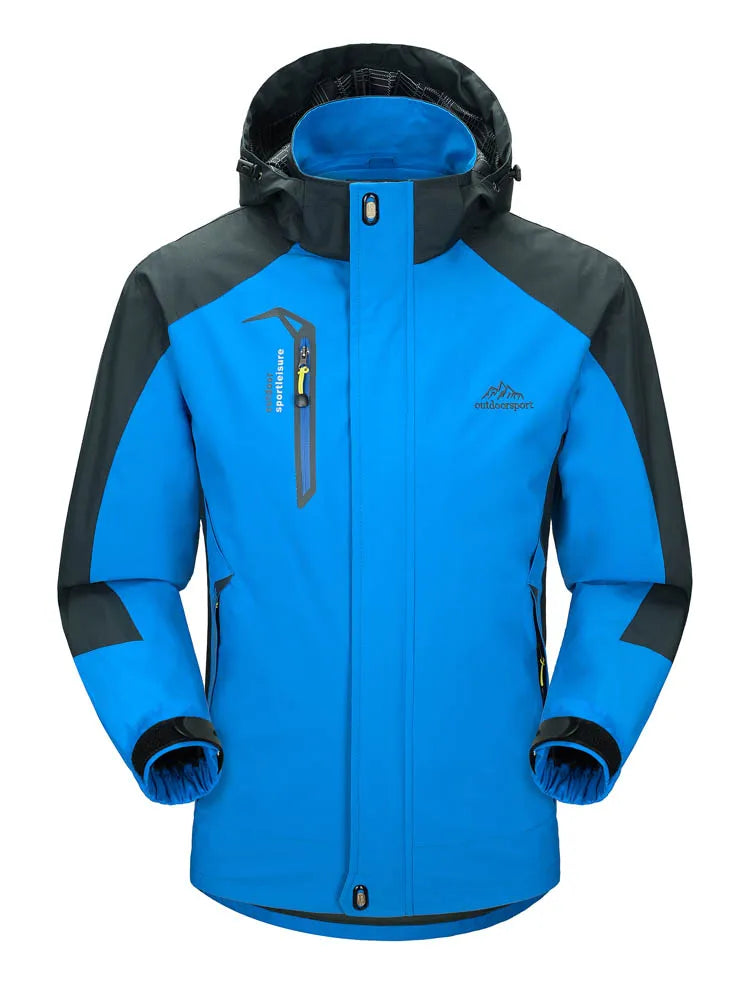 TRVLWEGO Camping Hiking Jacket for Men,