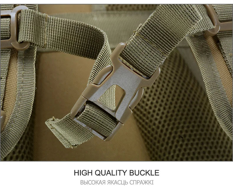 Camping Backpack Men's Bag Travel Bags Tactical Molle Climbing