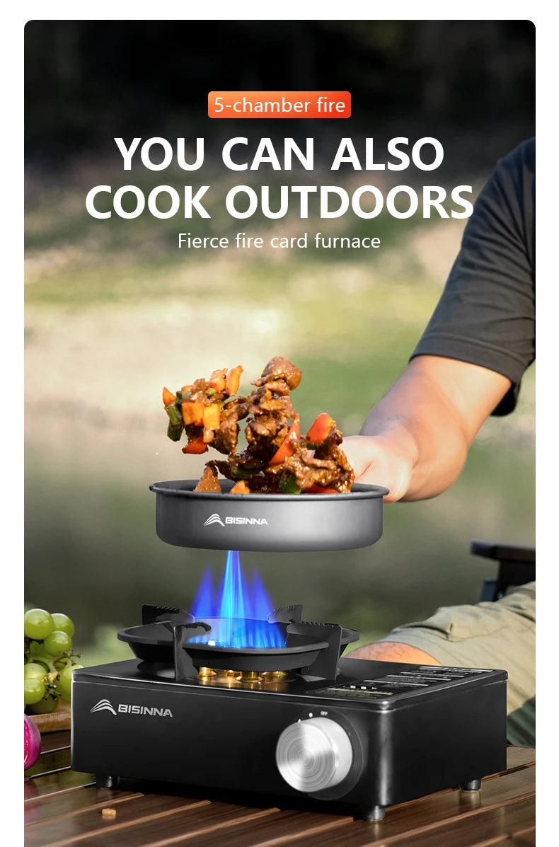 high-firepower cassette burner ideal for outdoor