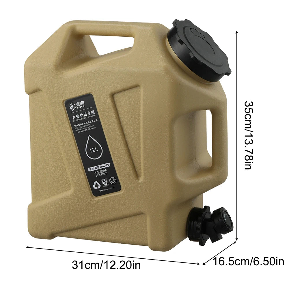 large-capacity portable water container,