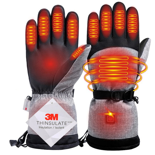 electric heated winter gloves,
