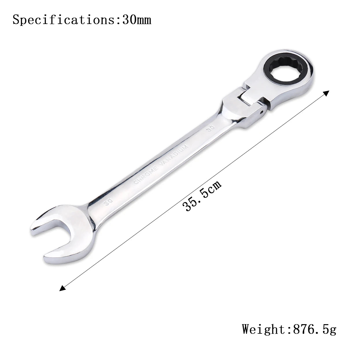 Ratchet Wrench of Keys Spanner Set: