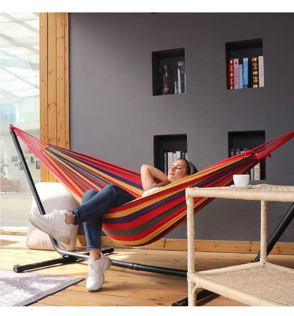 WESTTUNE Outdoor Canvas Hammock