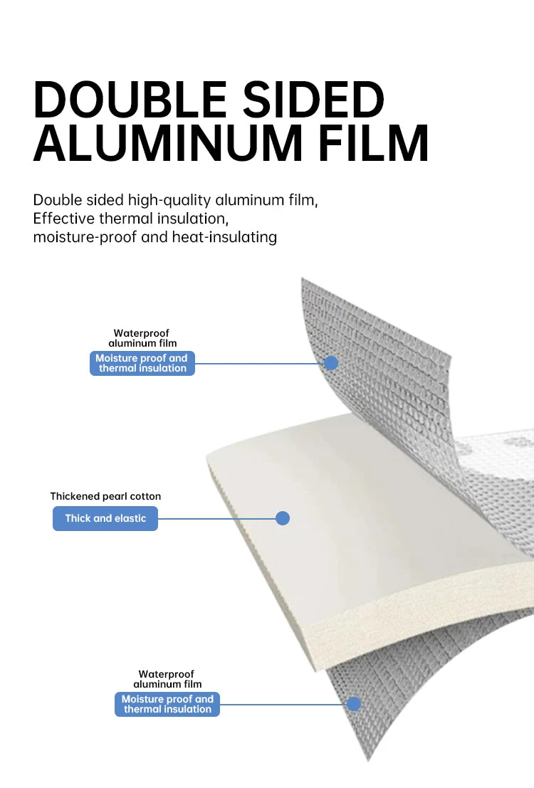 Double-sided Aluminum Film Camping Mat!