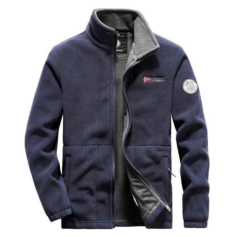 men's winter polar fleece jackets