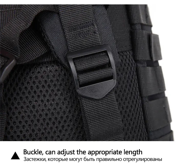 Multi-Functional Tactical Backpack – 50L / 35L / 25L | Waterproof & Large Capacity