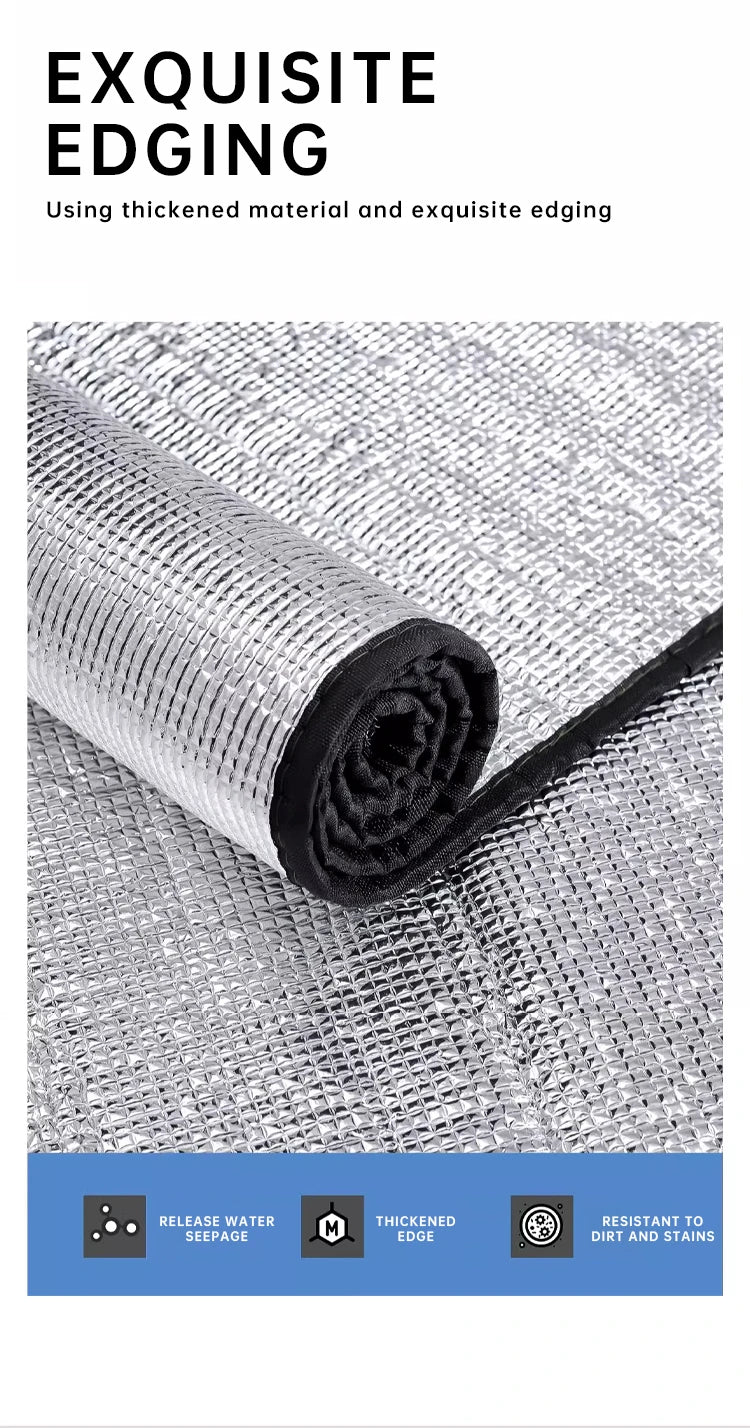 all-weather, all-purpose picnic and camping mat: