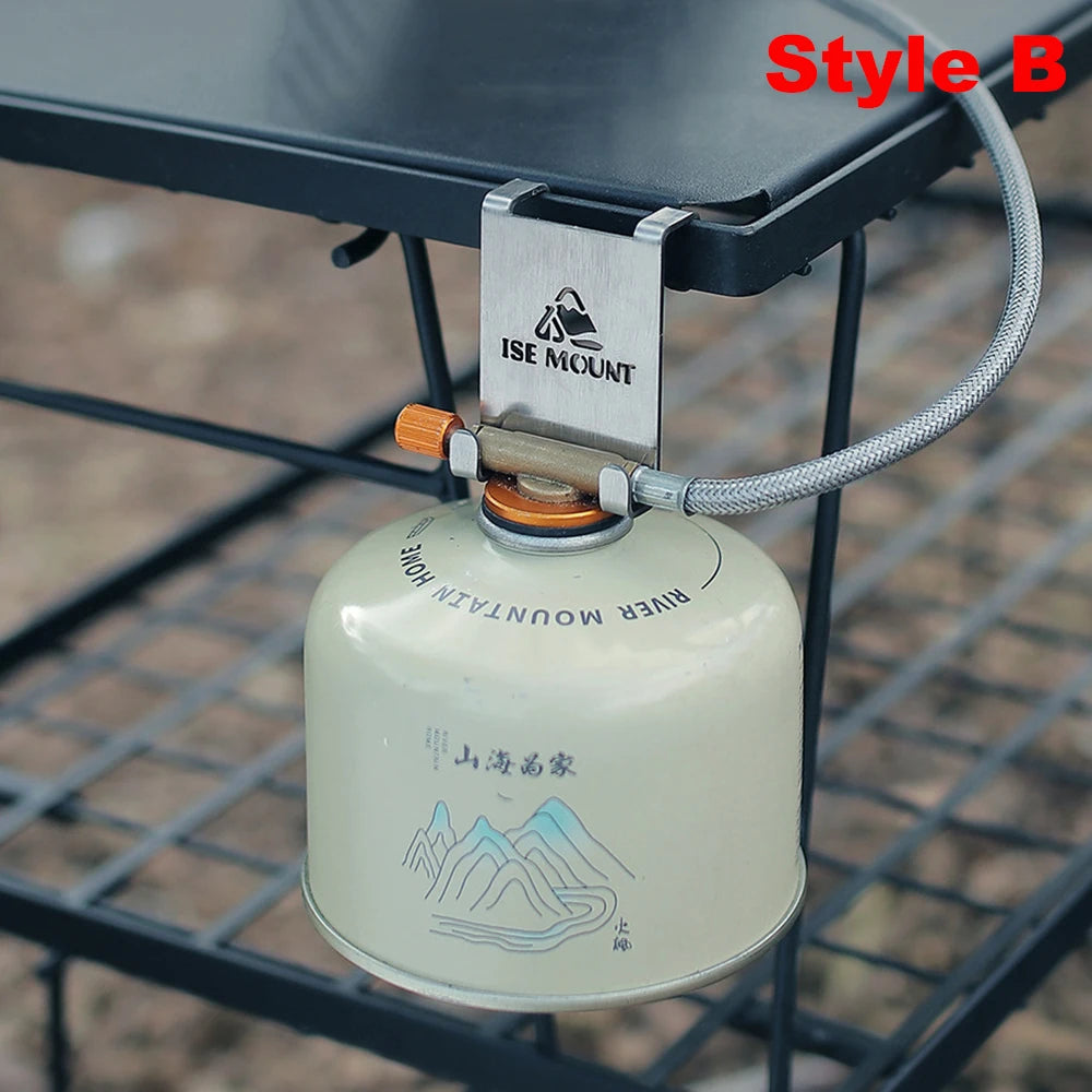 Outdoor Stove Tank Hanger & Organizerr