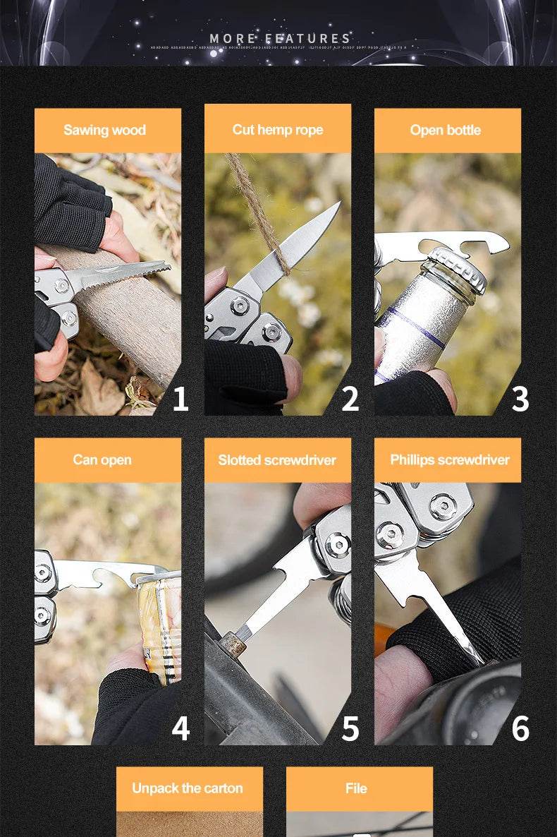 compact multi-tool designed for outdoor use