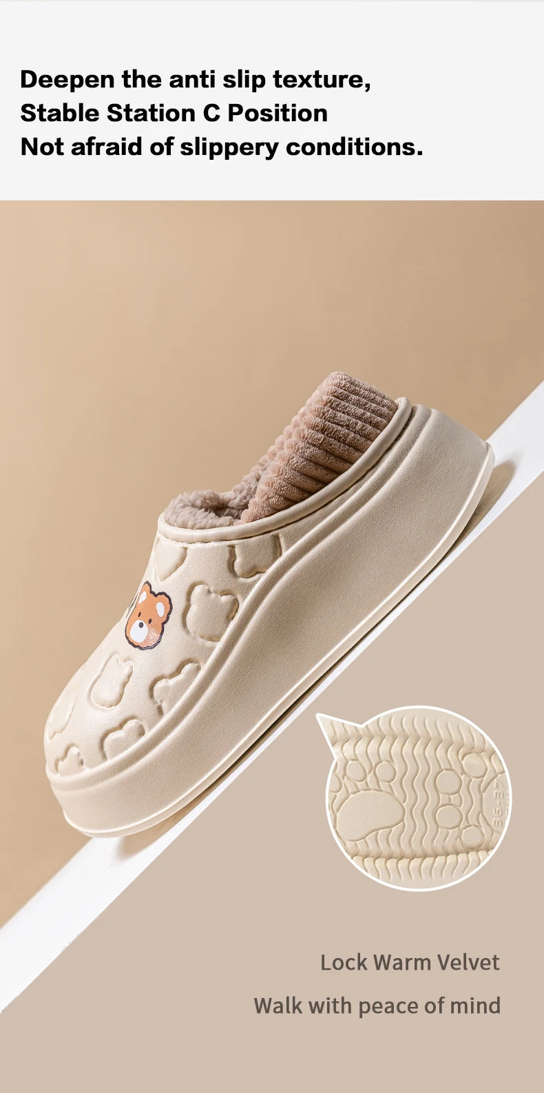 CozyStep™ Waterproof Cotton Slippers – Winter-Ready Comfort for Her & Him