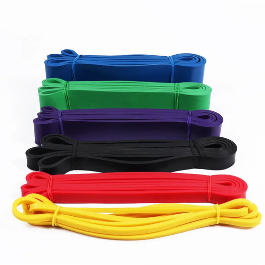 resistance band product, commonly used in fitness for strength training