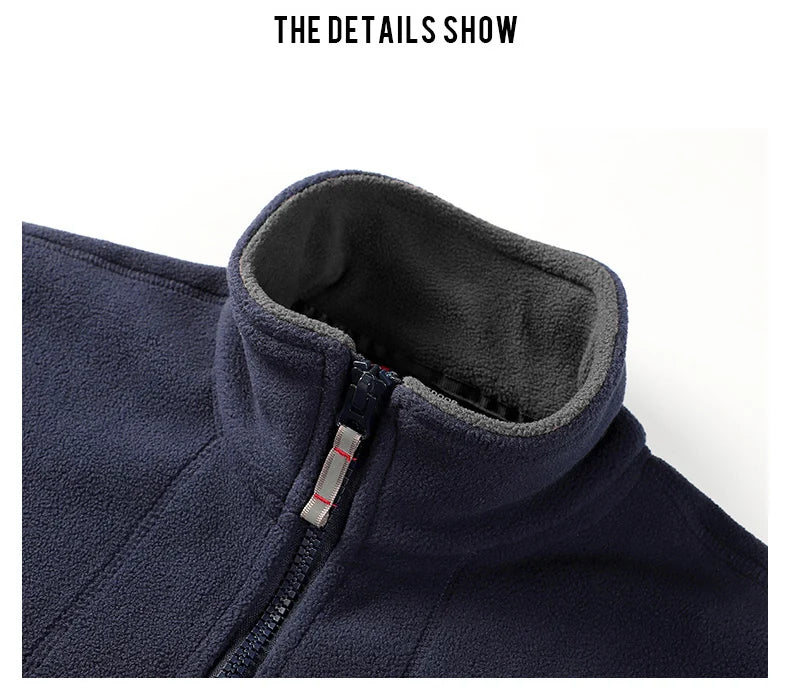 men's winter polar fleece jackets