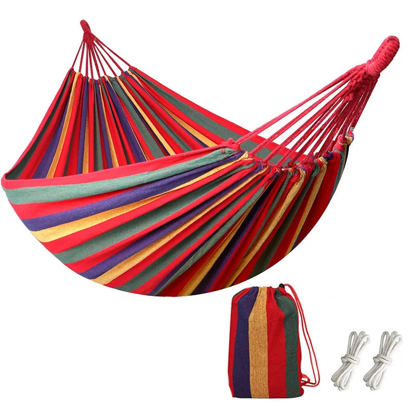 WESTTUNE Outdoor Canvas Hammock