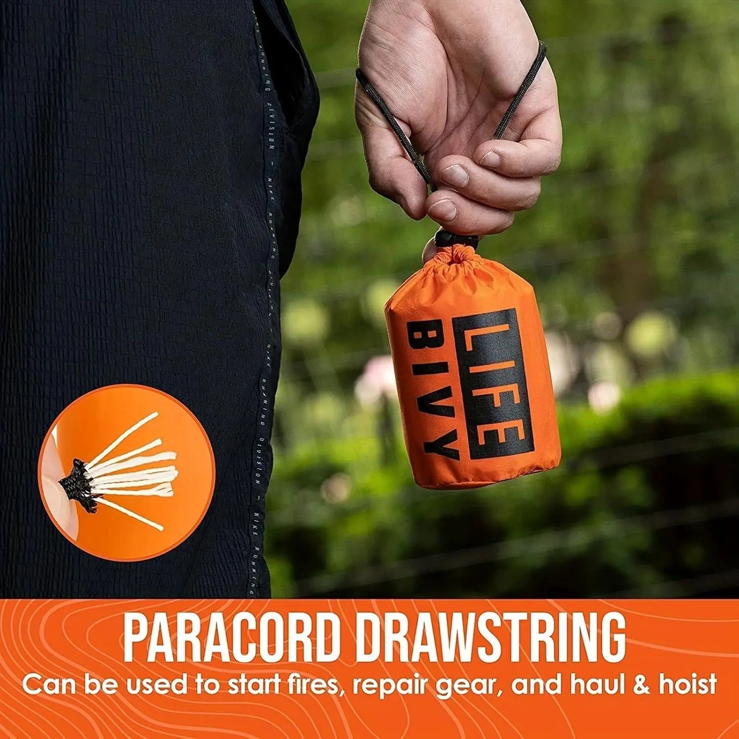 portable outdoor emergency sleeping bag,