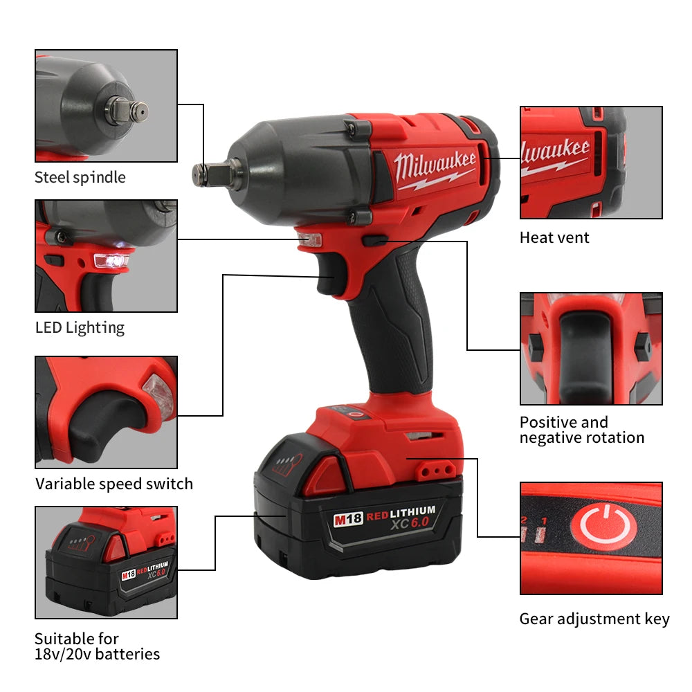 Milwaukee Mid-Torque Impact Wrench: