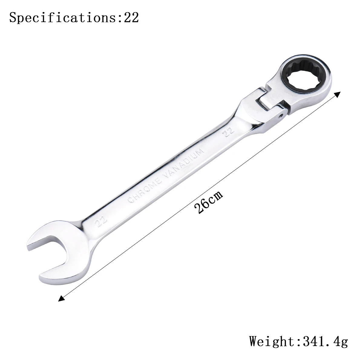 Ratchet Wrench of Keys Spanner Set: