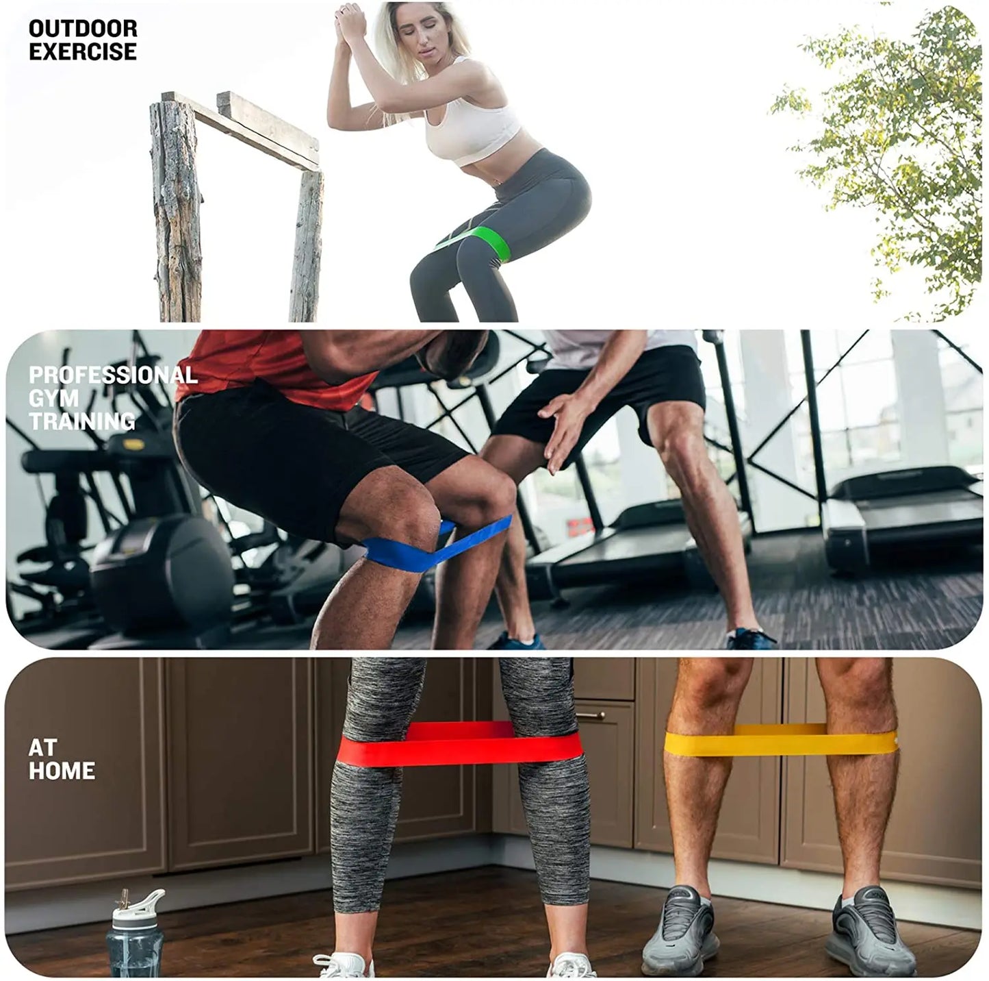 resistance bands used for fitness