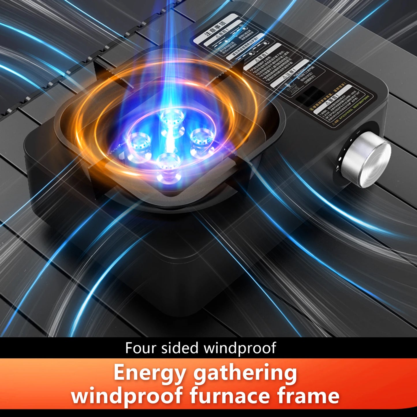 high-firepower cassette burner ideal for outdoor