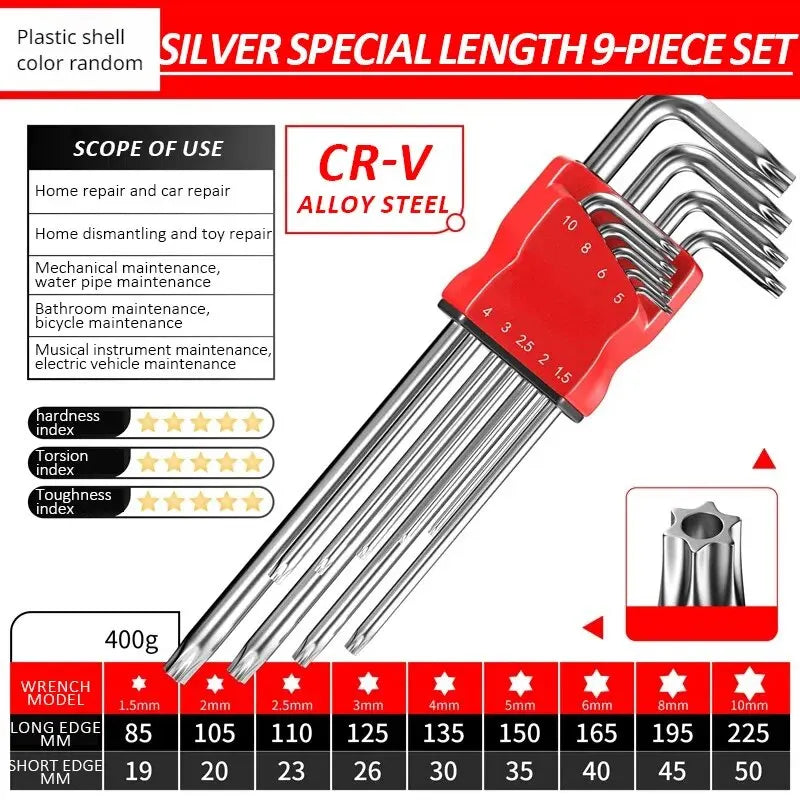 High-Strength Hex Wrench Set (Kimihide Spanner):