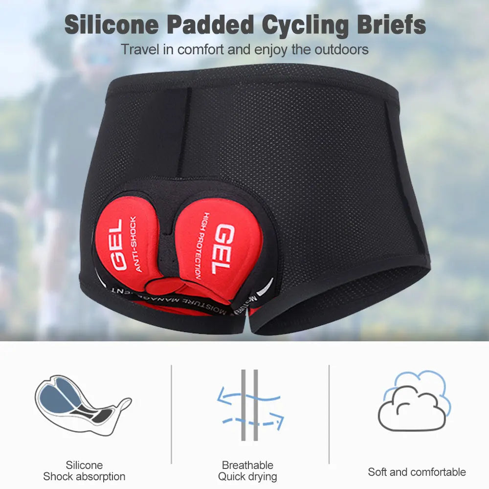 NEWBOLER Cycling Underwear Shorts