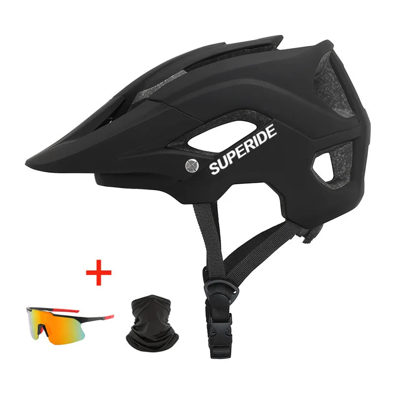 SUPERIDE In-mold DH MTB Bicycle Helmet