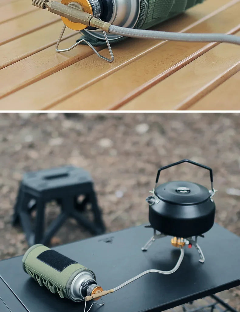 Butane Adapter with Bracket