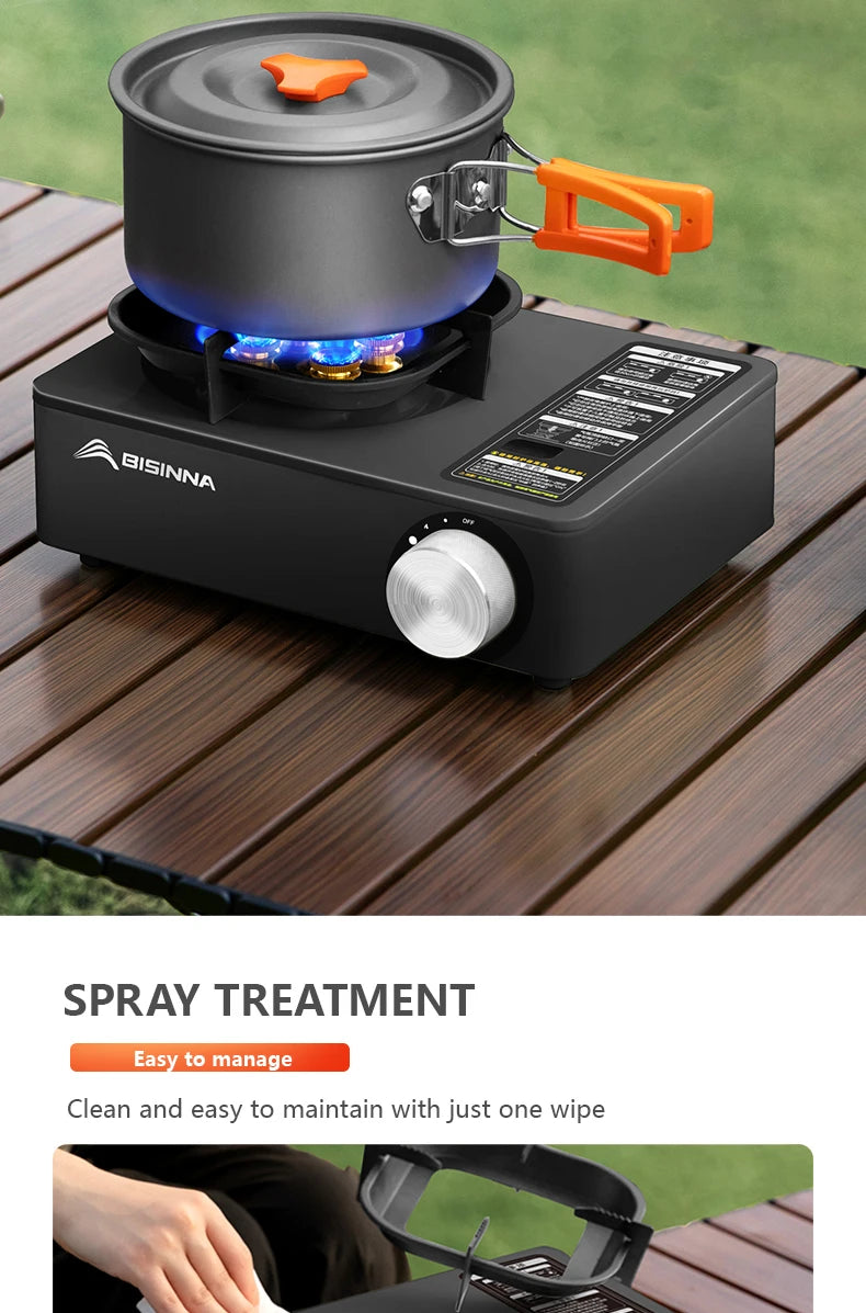 high-firepower cassette burner ideal for outdoor