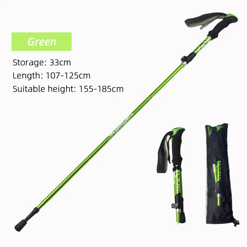 Lightweight, Foldable & Portable Walking Stick for CampingS