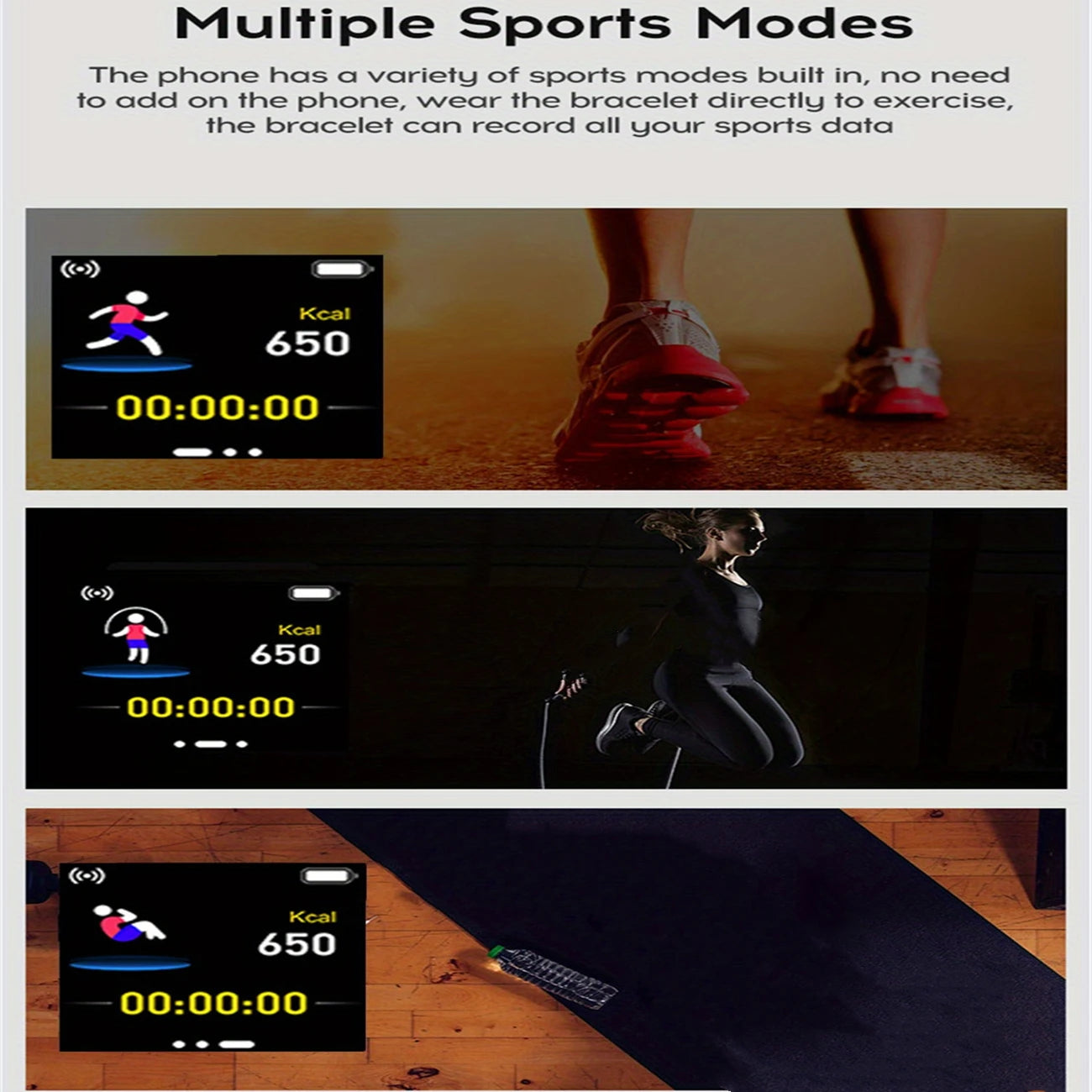 Smart Watch for Men & Women – Fitness Smart Band: