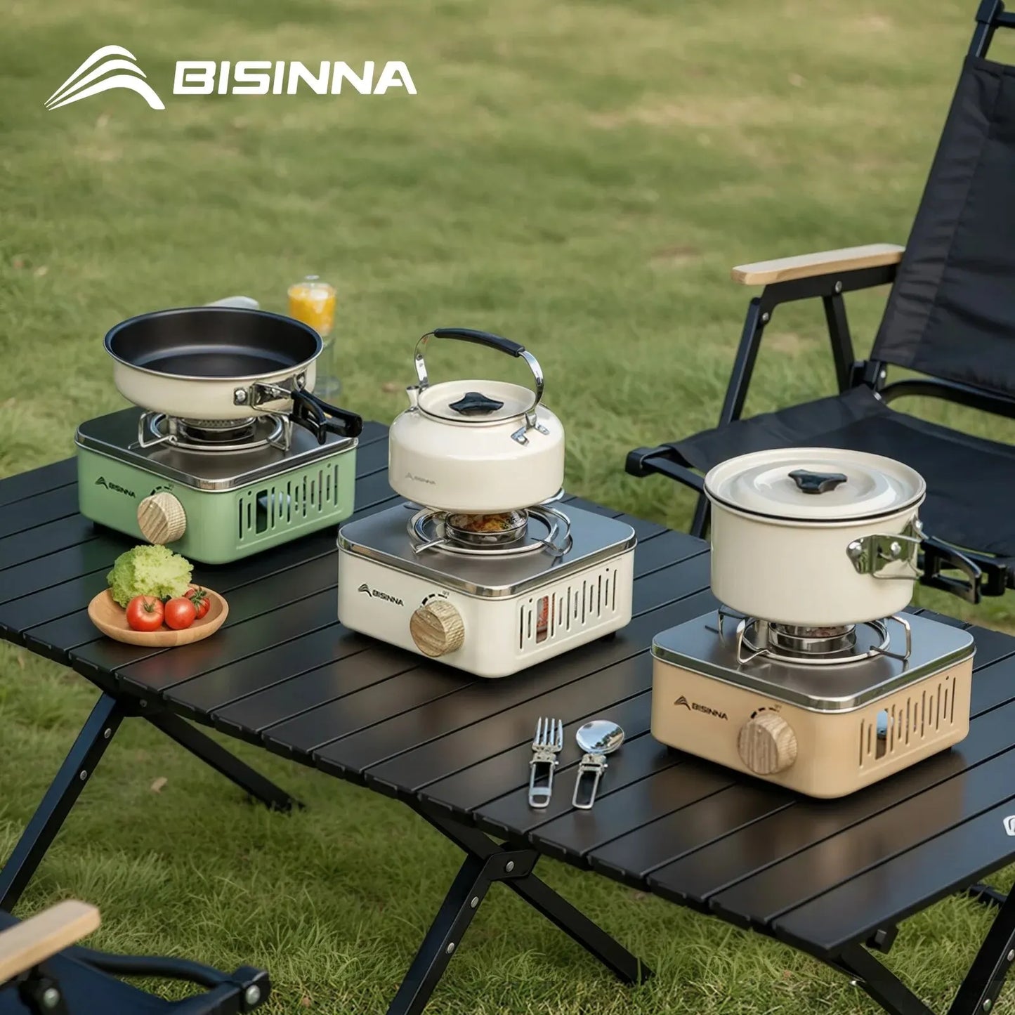style gas burner designed for outdoor