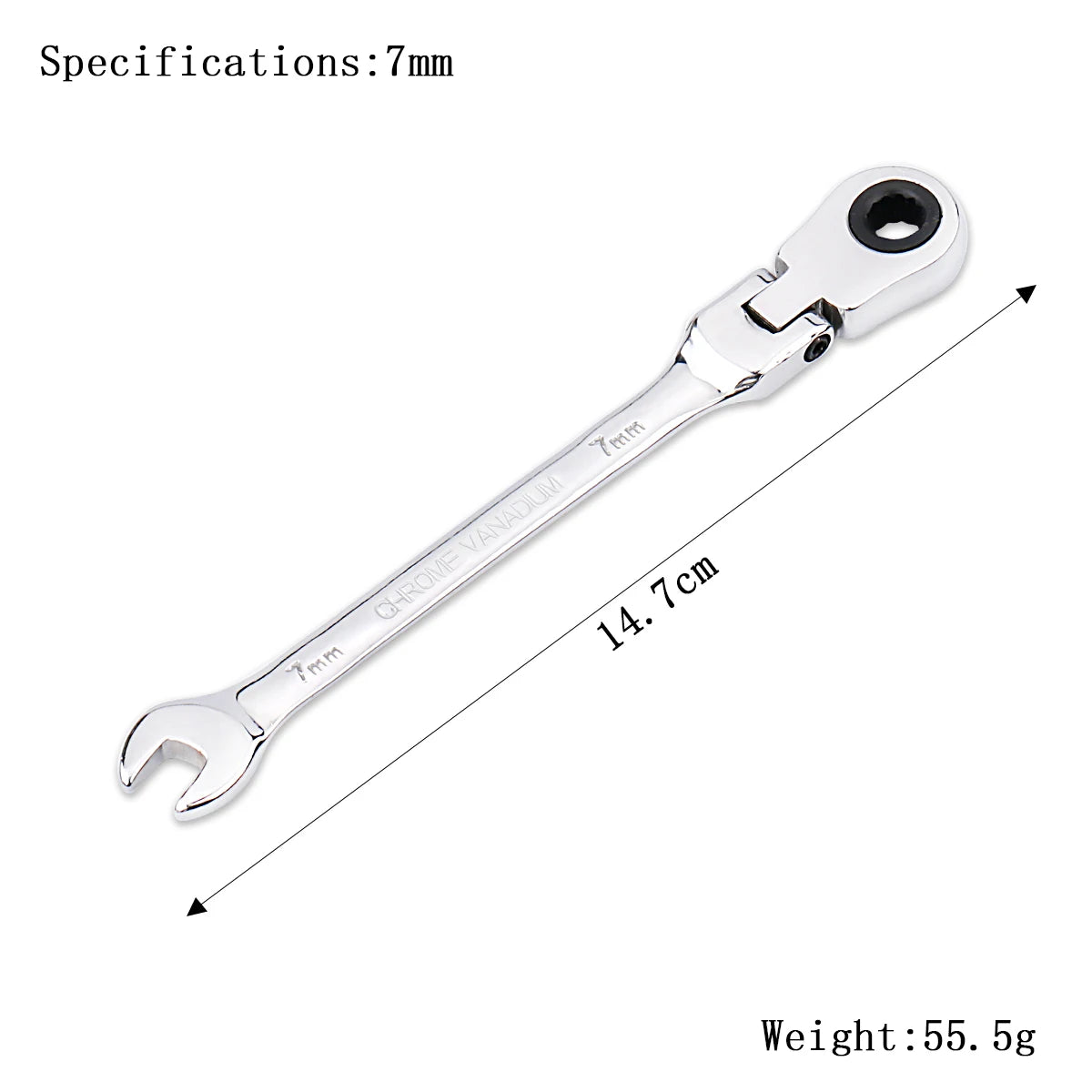 Ratchet Wrench of Keys Spanner Set: