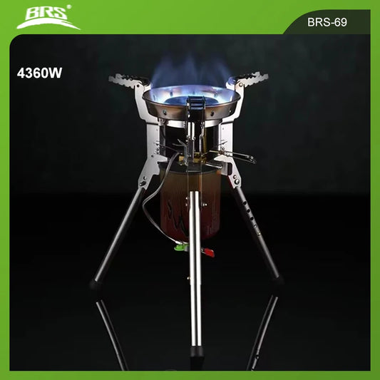 Foldable Gas Burner Camping Picnic Windproof Stove