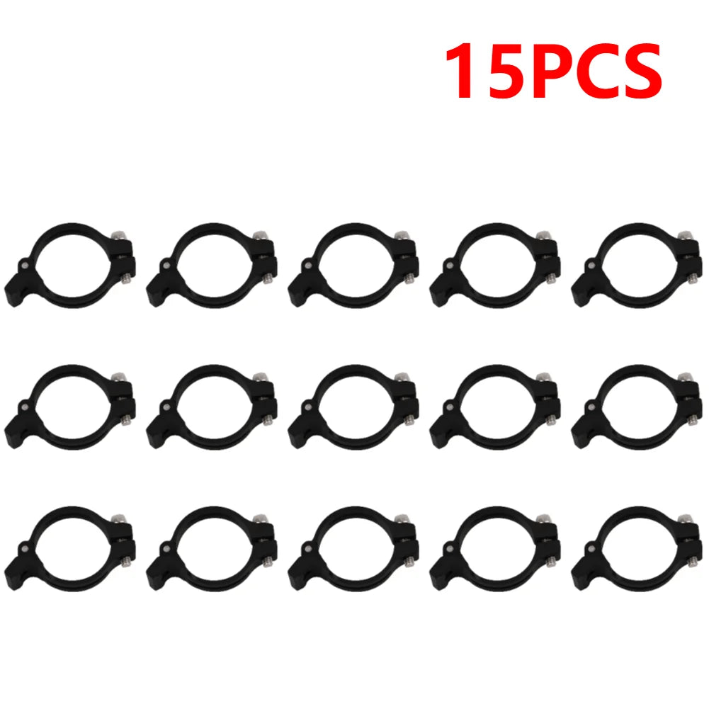 Bicycle Front Derailleur Snap Ring Gear Front Derailleur Clamp 34.9mm Adjustable Front Derailleur Adapter Clip Bike Accessories