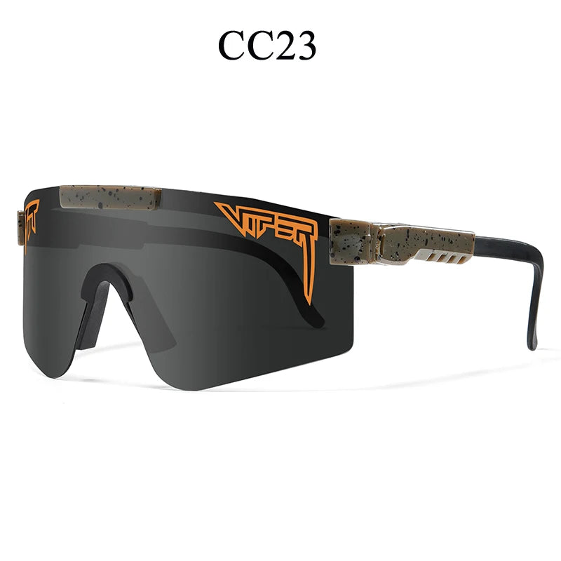 Adult UV400 Pit Viper Style Sport Sunglasses:
