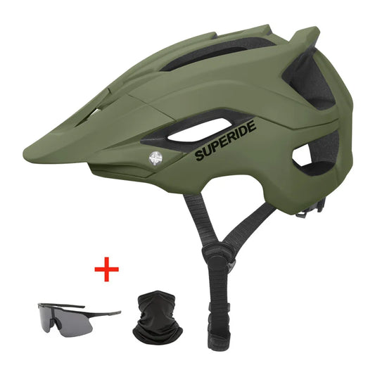 SUPERIDE In-mold DH MTB Bicycle Helmet