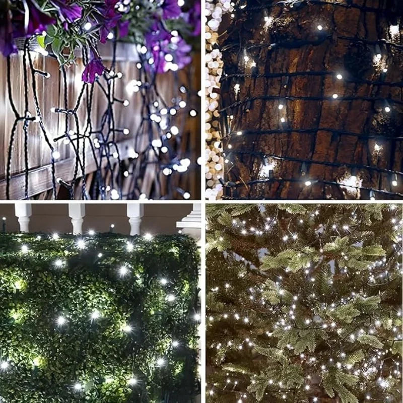 Christmas garland lights,