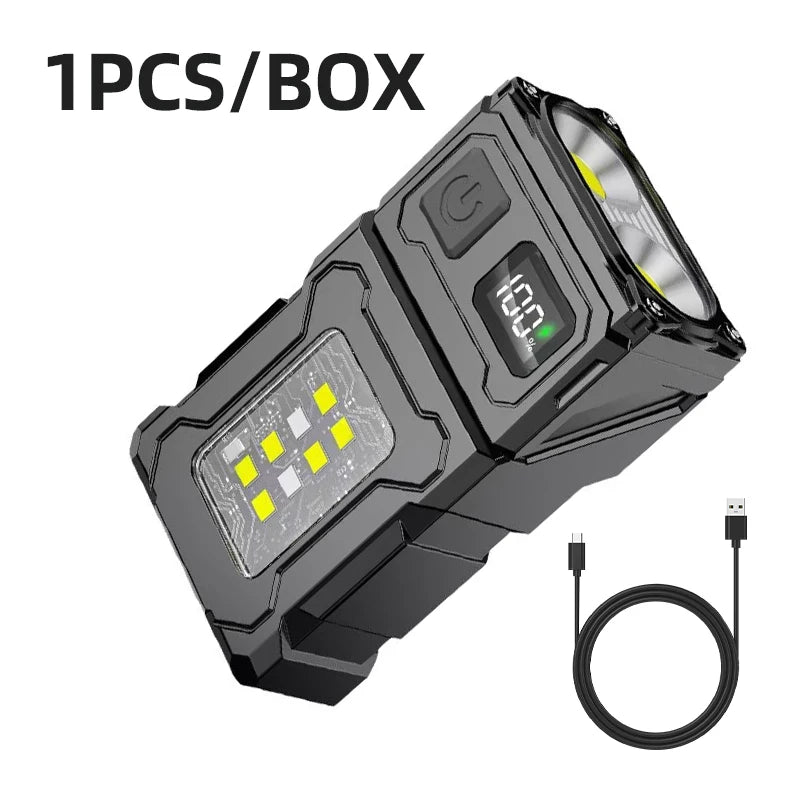 "2024 New Multifunctional COB Flashlight