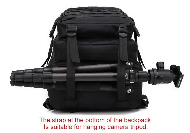 Multi-Functional Tactical Backpack – 50L / 35L / 25L | Waterproof & Large Capacity