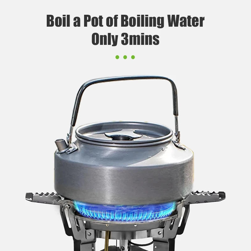 Foldable Gas Burner Camping Picnic Windproof Stove