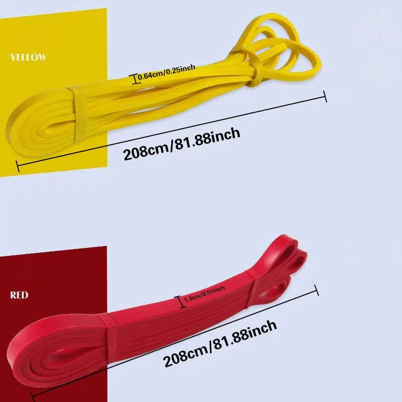 resistance band product, commonly used in fitness for strength training