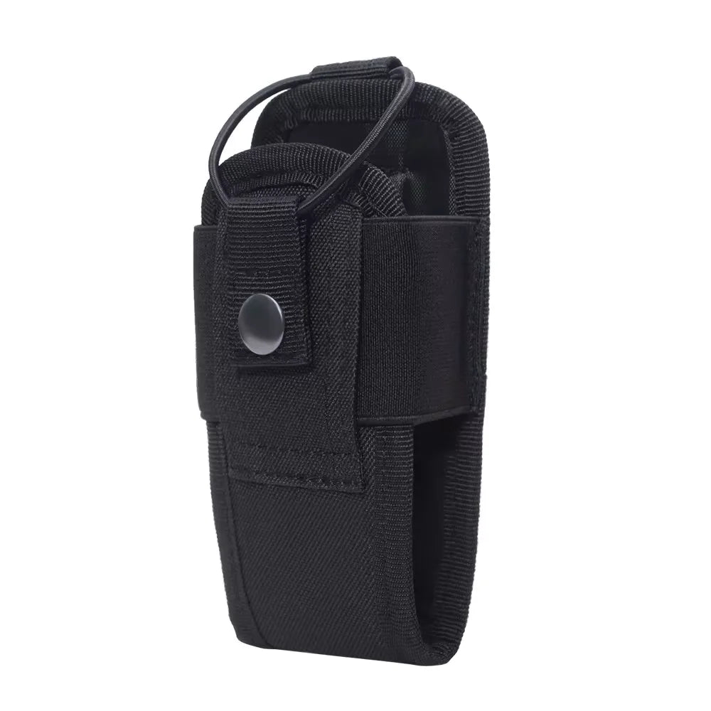Camping MOLLE Radio Walkie Talkie Pouch – Tactical Waist Bag Holder