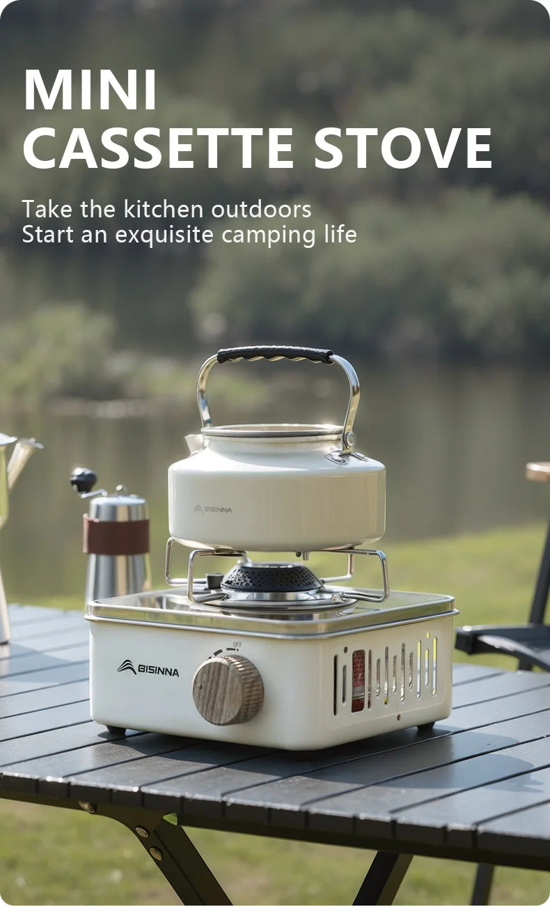 style gas burner designed for outdoor