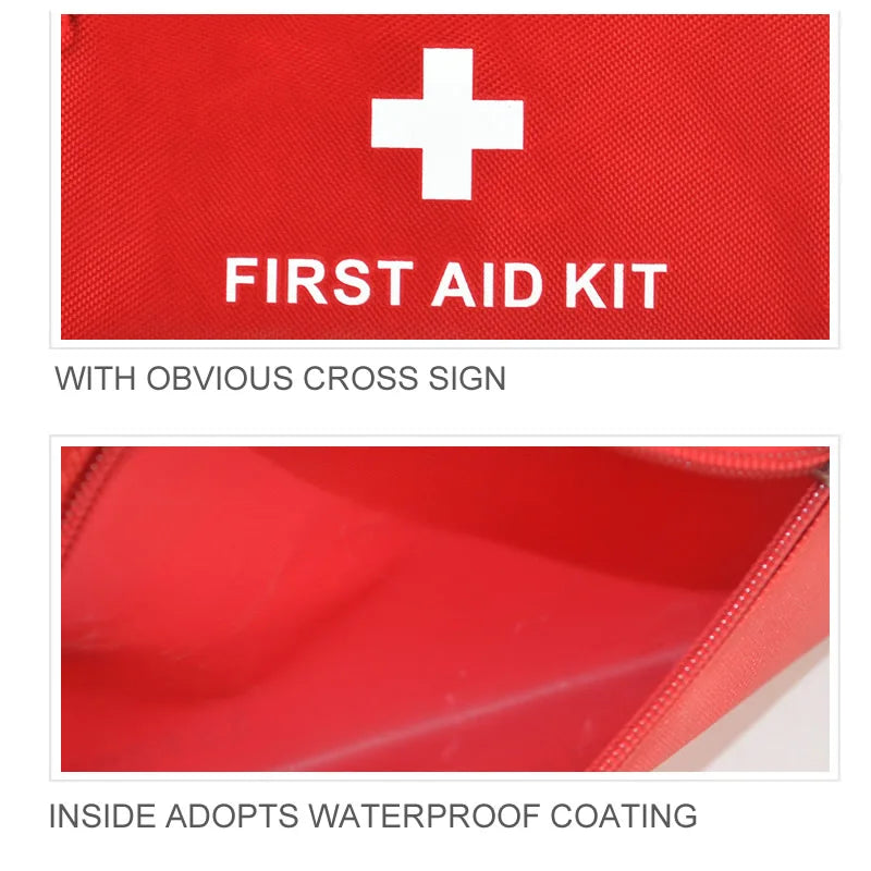 Red Emergency Medical Kit