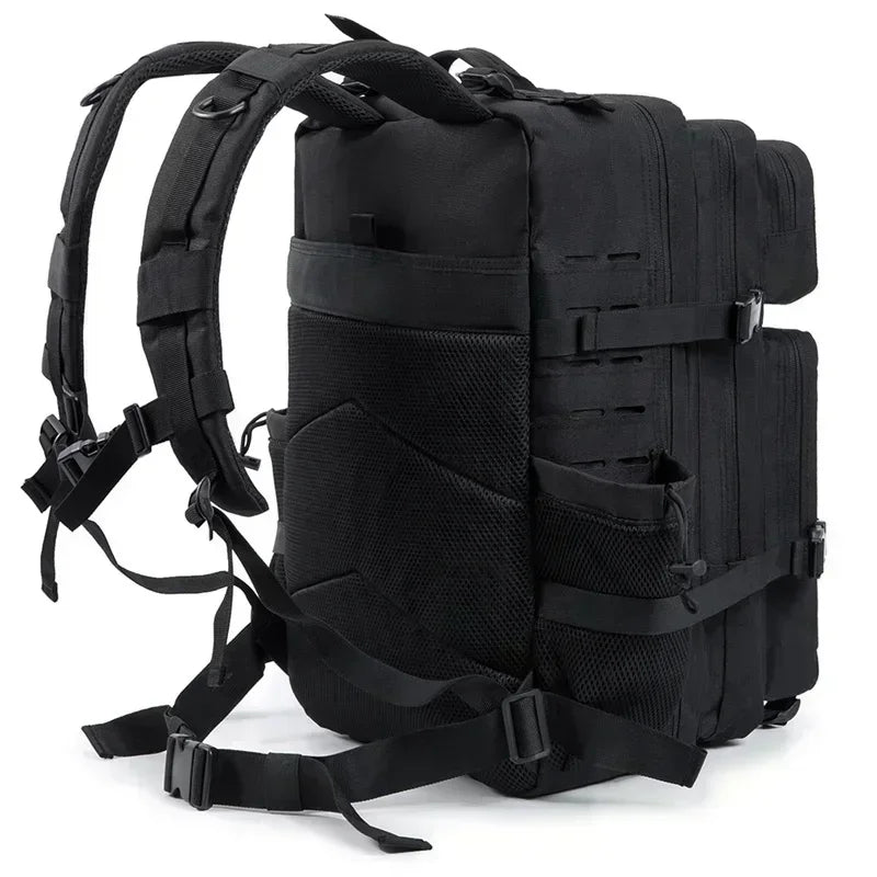 Men & Women – Laser-Cut MOLLE 3-Day Pack, Hiking, School,
