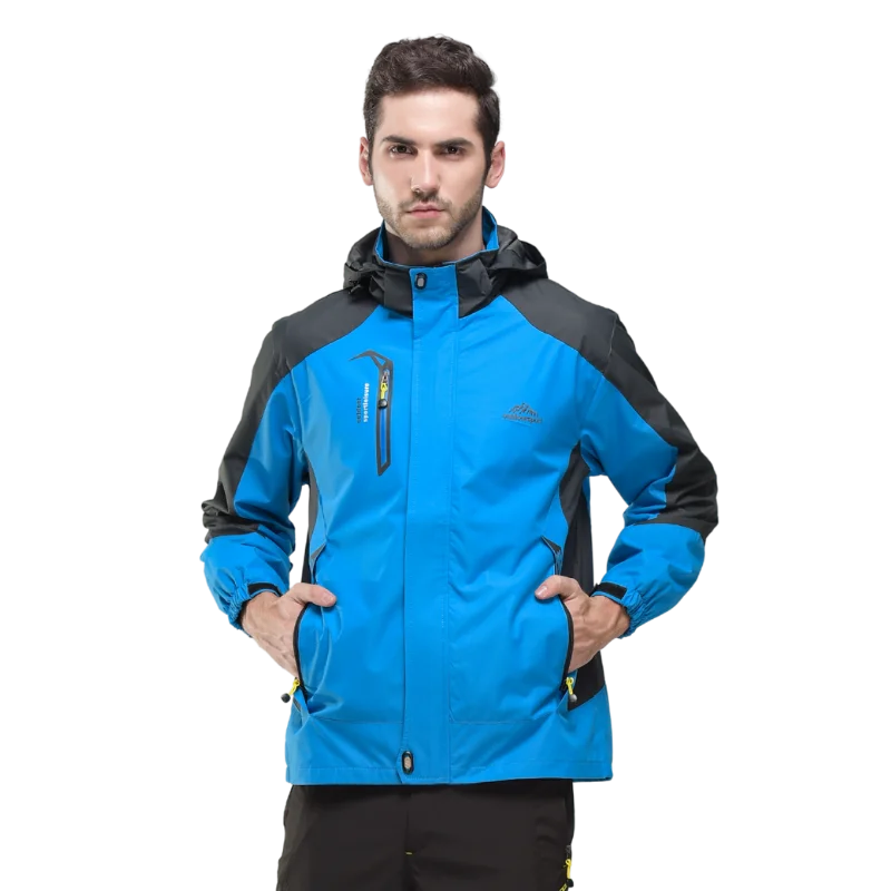 TRVLWEGO Camping Hiking Jacket for Men,